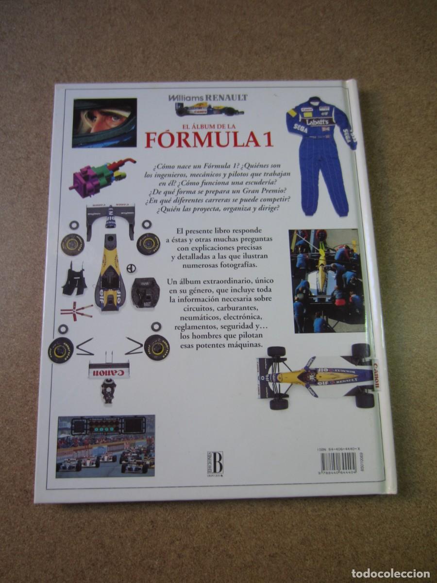 Libros: Williams Renault El Album de la F&oacute;rmula 1 (Ediciones B 1993) - Foto 2