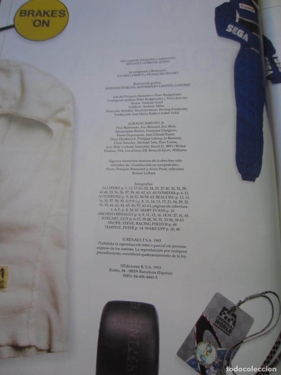 Libros: Williams Renault El Album de la F&oacute;rmula 1 (Ediciones B 1993) - Foto 13