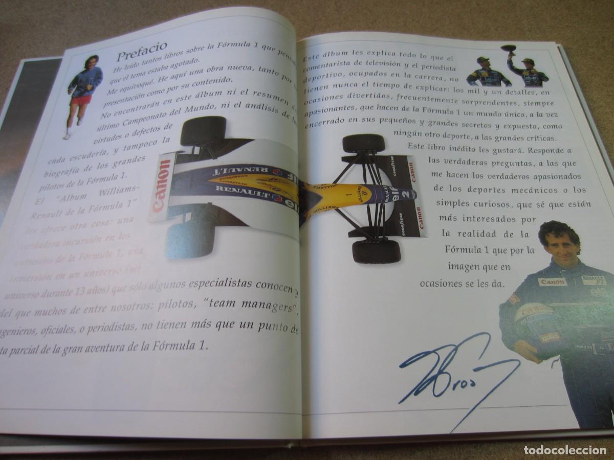 Libros: Williams Renault El Album de la F&oacute;rmula 1 (Ediciones B 1993) - Foto 14