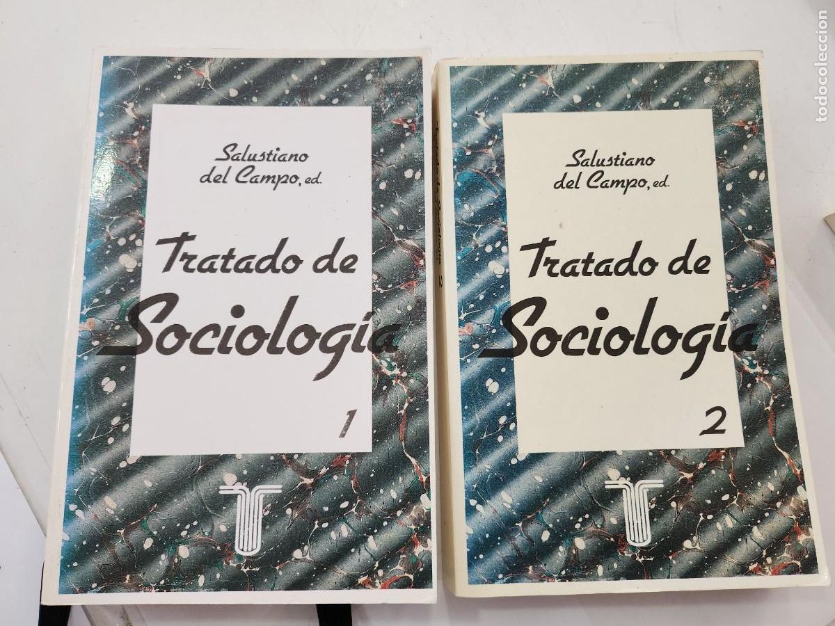 Libros: TRATADO DE SOCIOLOG&Iacute;A (2 TOMOS) - DEL CAMPO, SALUSTIANO (ED.)