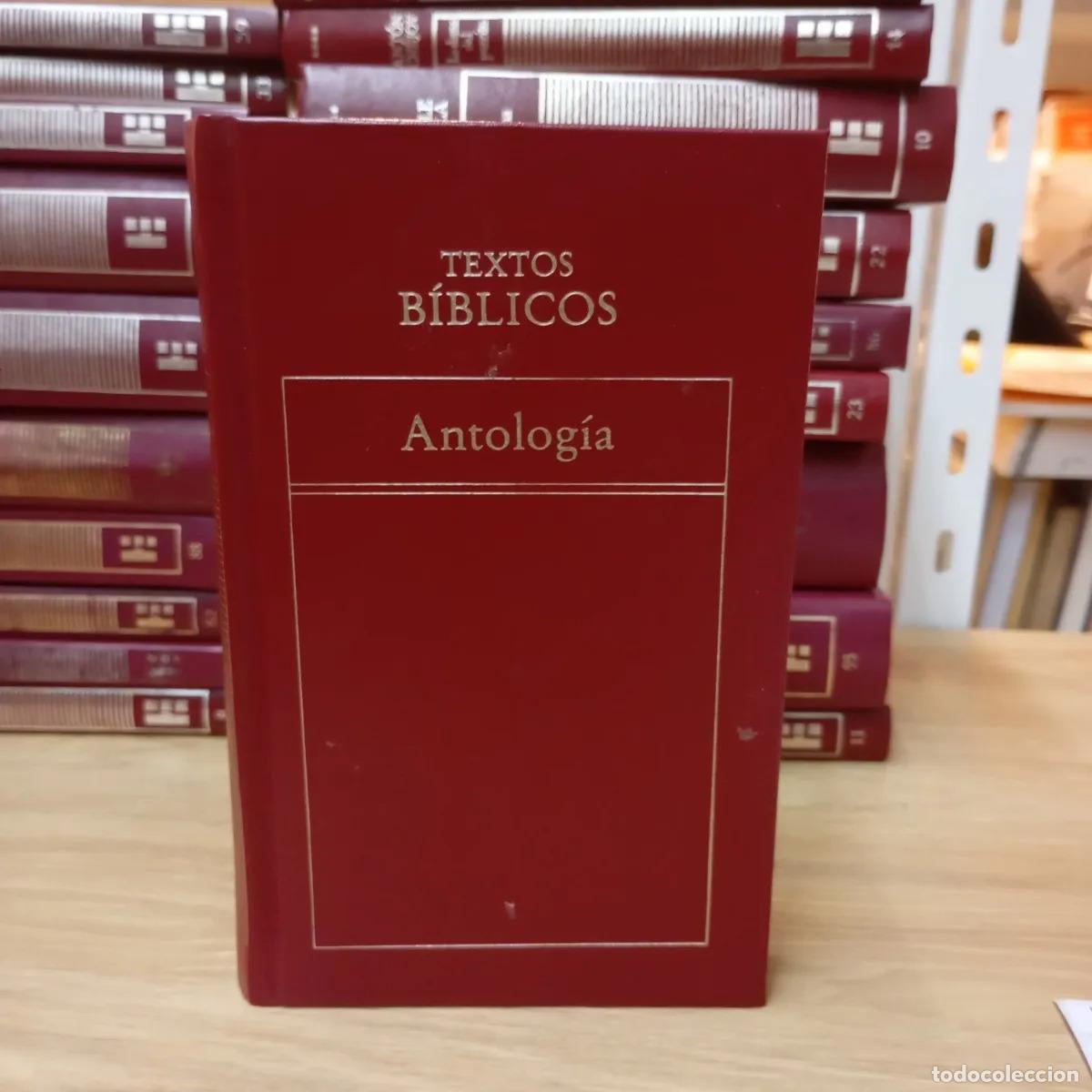 Livros em segunda m&atilde;o: Antolog&iacute;a - Textos b&iacute;blicos