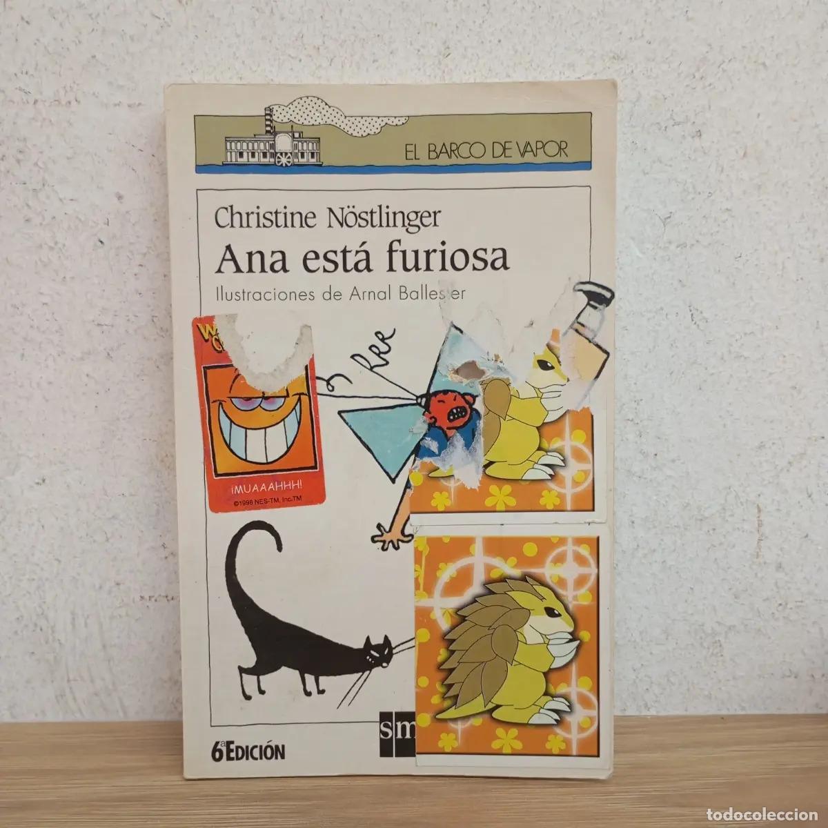 Livros em segunda m&atilde;o: Ana est&aacute; furiosa - Christine N&ouml;stlinger