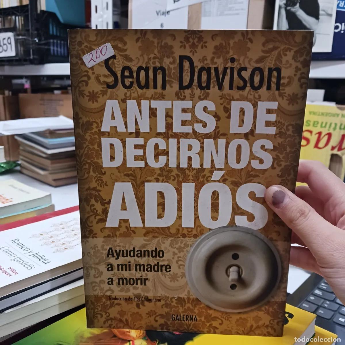 Livros em segunda m&atilde;o: Antes de decirnos adios - Sean Davidson