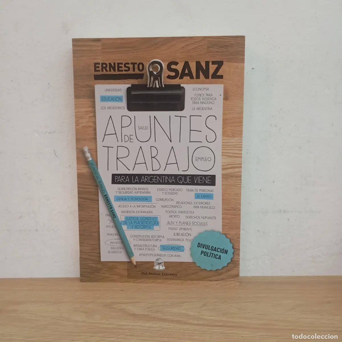 Libros: Apuntes de trabajo - Ernesto Sanz