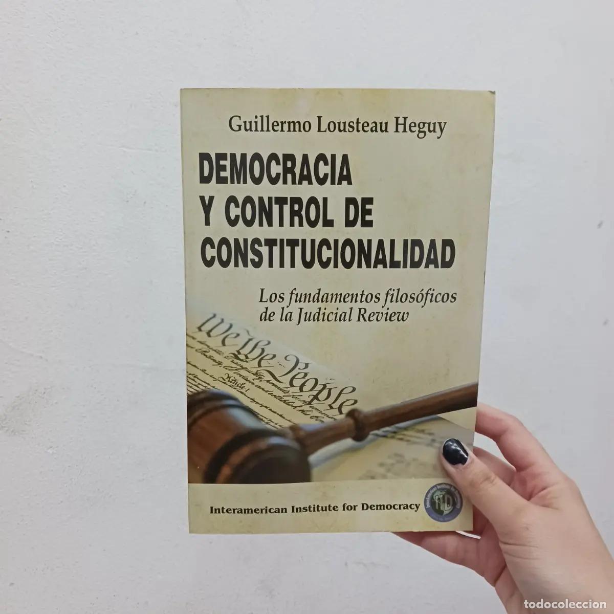 Libros: Democracia y control de constitucionalidad - Guillermo lousteau Heguy - Foto 1