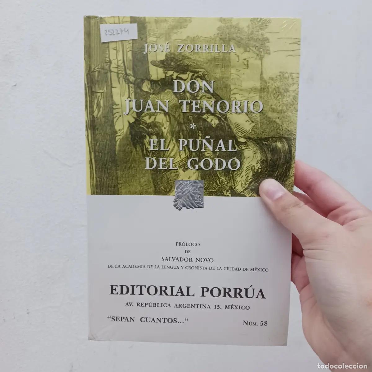 books: Don Juan Tenorio, El pu&ntilde;al del Godo - Jos&eacute; Zorrilla