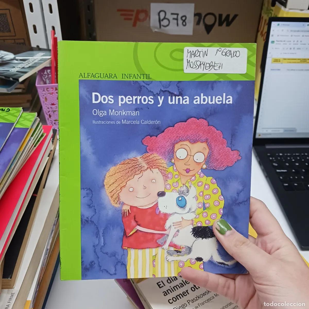 Libri di seconda mano: Dos perros y una abuela1 (det.) - Olga Monkman