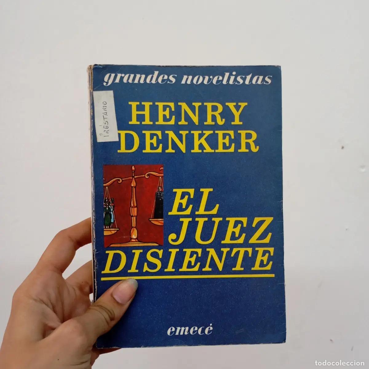 Libros: El juez disiente - Henry Denker - Foto 1