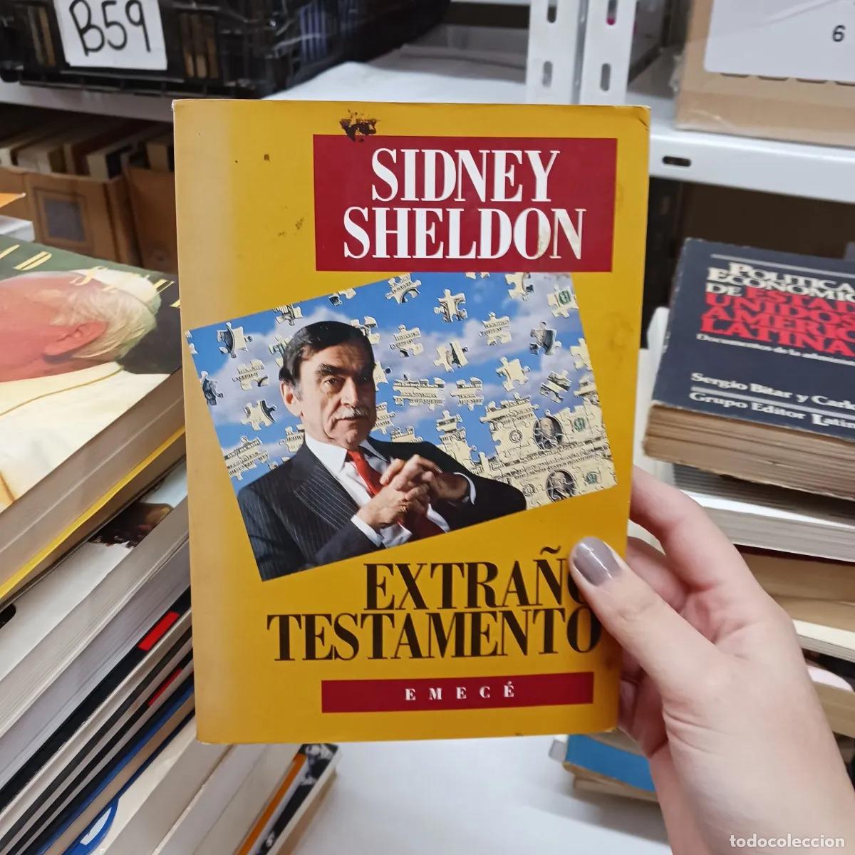 Libros: Extra&ntilde;o testamento (det.) - Sidney Sheldon