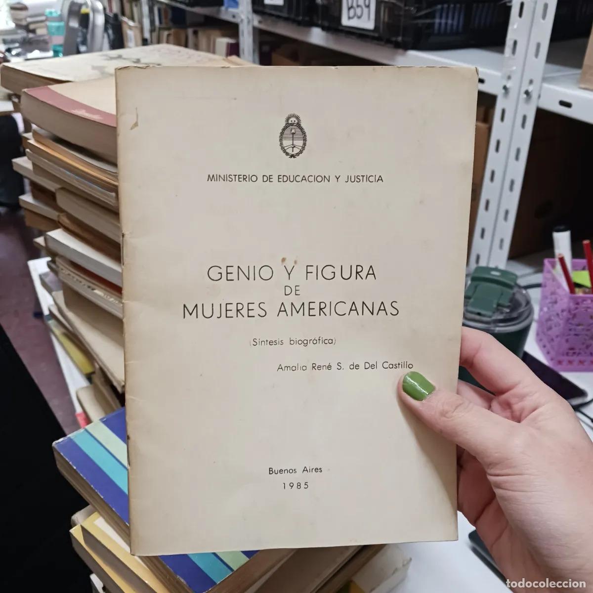 Libri di seconda mano: Genio y figura de mujeres americanas - Del Castillo