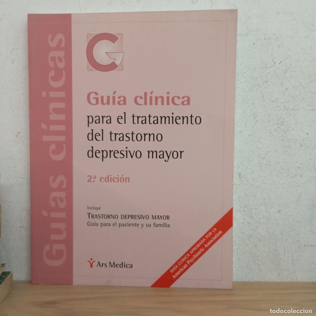 books: Gu&iacute;a cl&iacute;nica para el tratamiento del trastorno depresivo mayor - VVAA