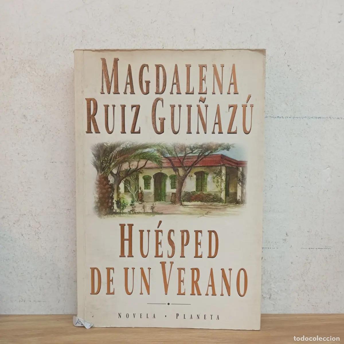 Livres: Hu&eacute;sped de un verano - Magdalena Ruiz Gui&ntilde;az&uacute;