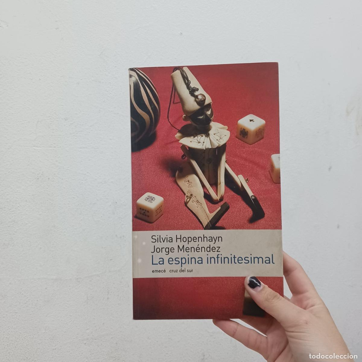 books: La espina infinitesimal - Silvia Hopenhayn, Jorge Menendez