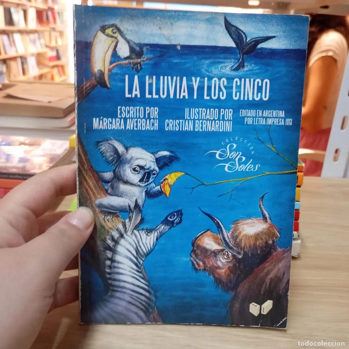 Libros: La lluvia y los cinco - M&aacute;rgara Averbach - Foto 1