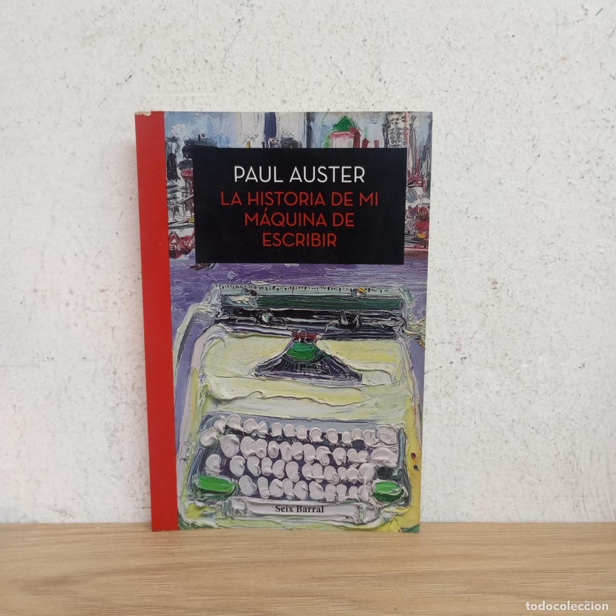 Livros em segunda m&atilde;o: La historia de mi m&aacute;quina de escribir - Paul Auster