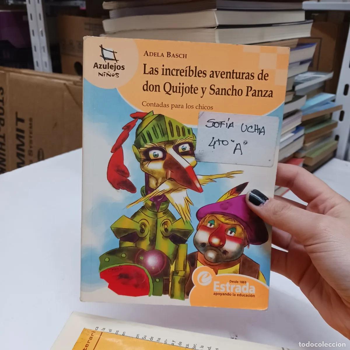 books: Las increibles aventuras de don Quijote y Sancho Panza (det.) - Adela Basch