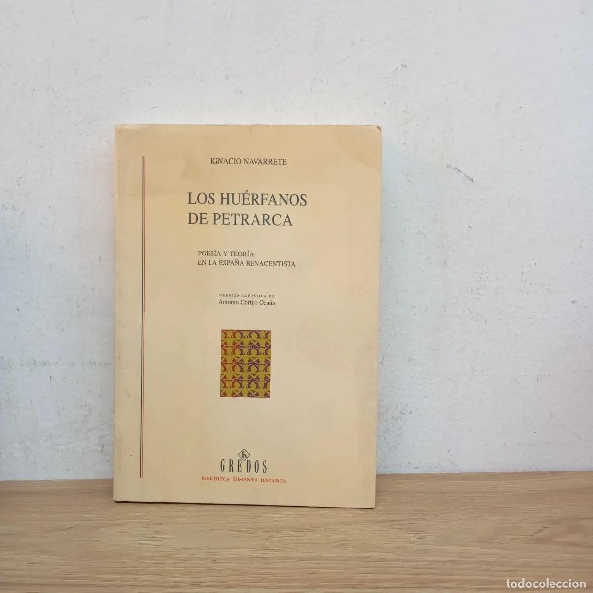 Libros: Los hu&eacute;rfanos de Petrarca - Ignacio Navarrete
