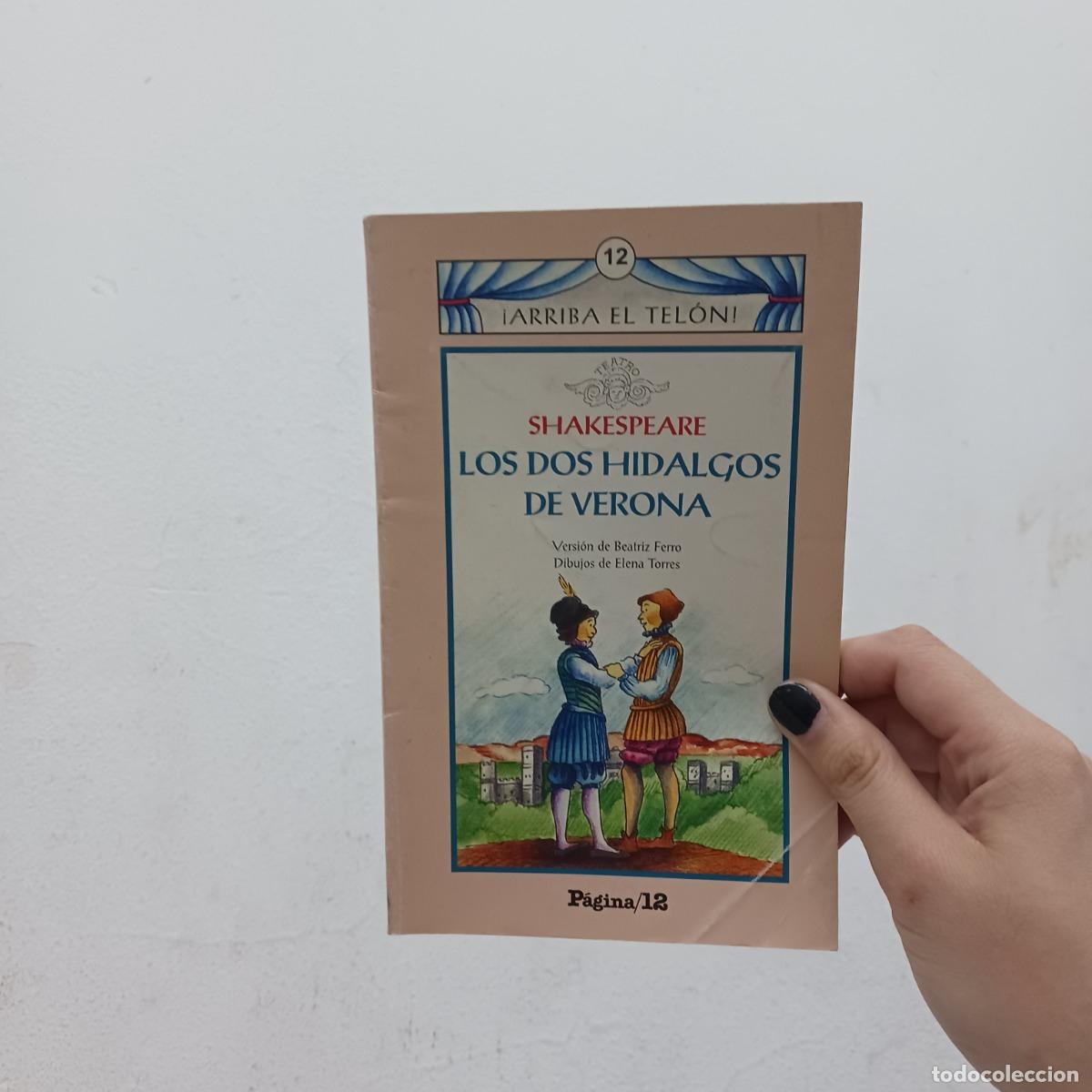 Libri di seconda mano: Los dos hidalgos de Verona (det.) - Shakespeare