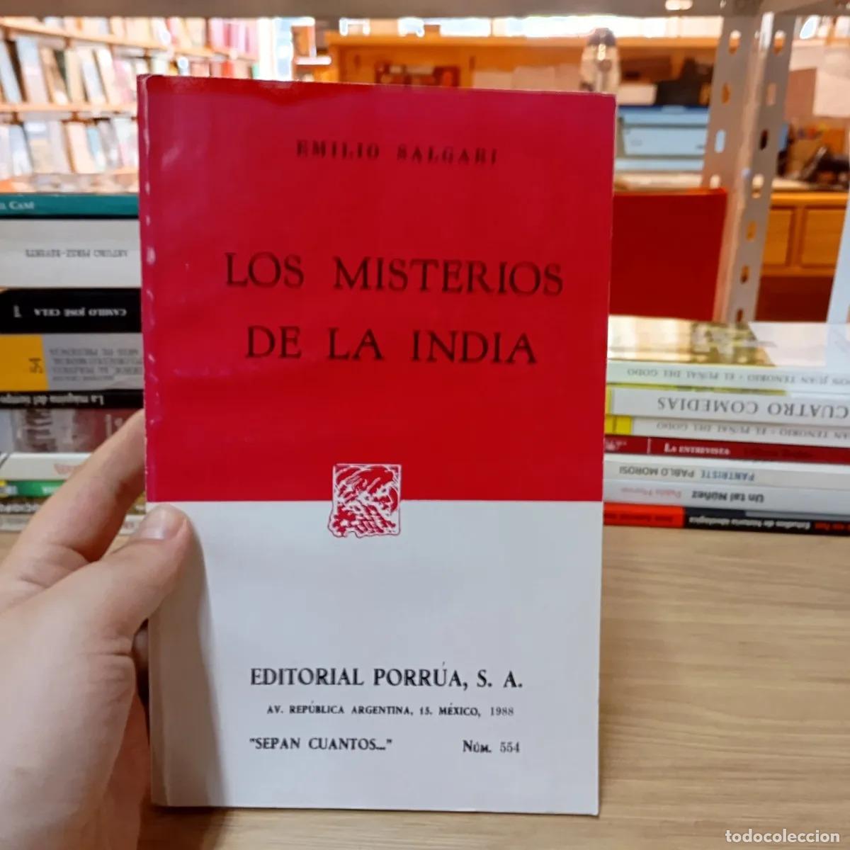 Libros: Los misterios de la India - Emilio Salgari - Foto 1