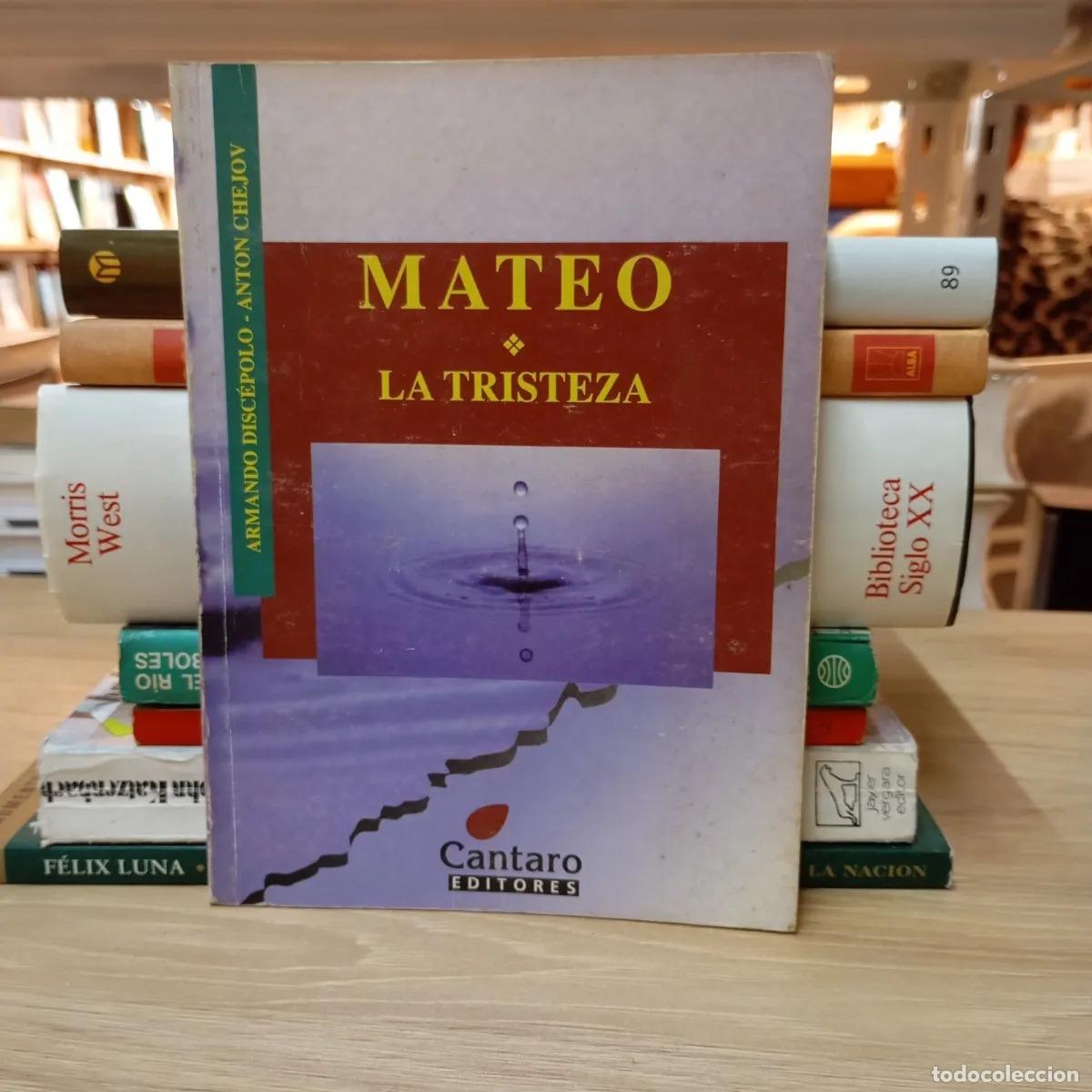 Libros: Mateo - La tristeza - Disc&eacute;polo - Ch&eacute;jov - Foto 1