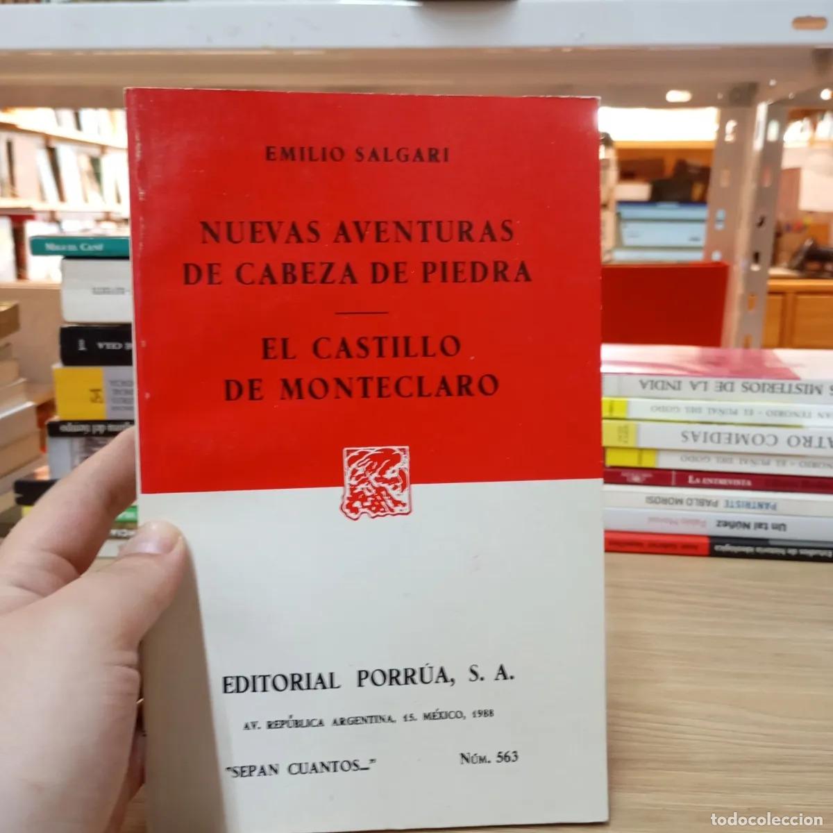 Libros: Nuevas aventuras de Cabeza de Piedra - Emilio Salgari - Foto 1