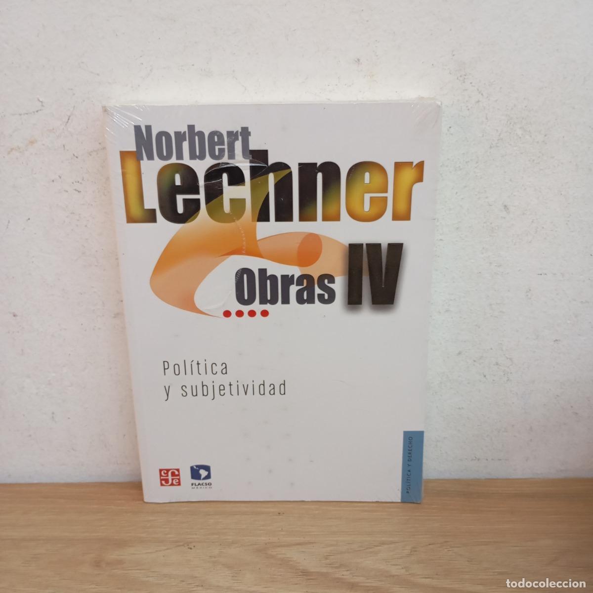 Libros: Obras IV - Norbert Lechner - Foto 1