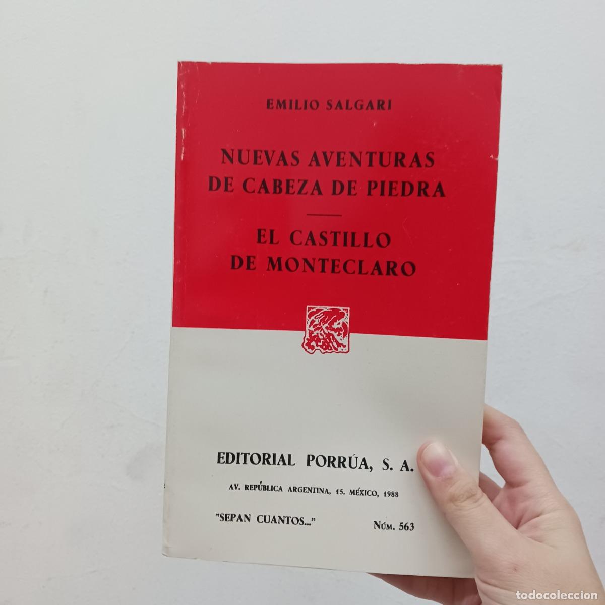 Libros: Nuevas aventuras de cabeza de piedra - Emilio Salgari - Foto 1