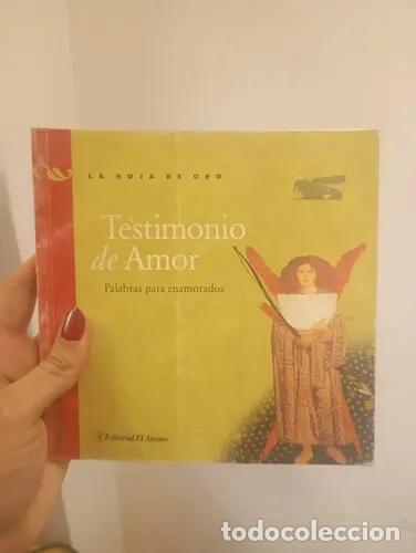 Libros: Testimonio de amor - Varios autores - Foto 1