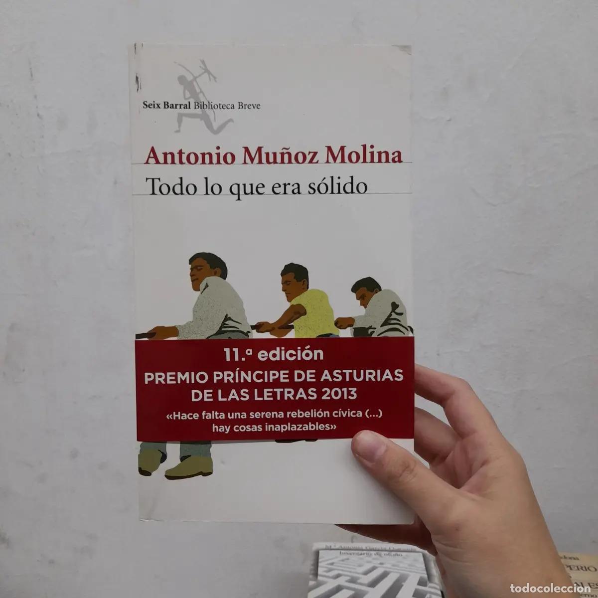 Libri di seconda mano: Todo lo que era s&oacute;lido - Antonio Mu&ntilde;oz Molina