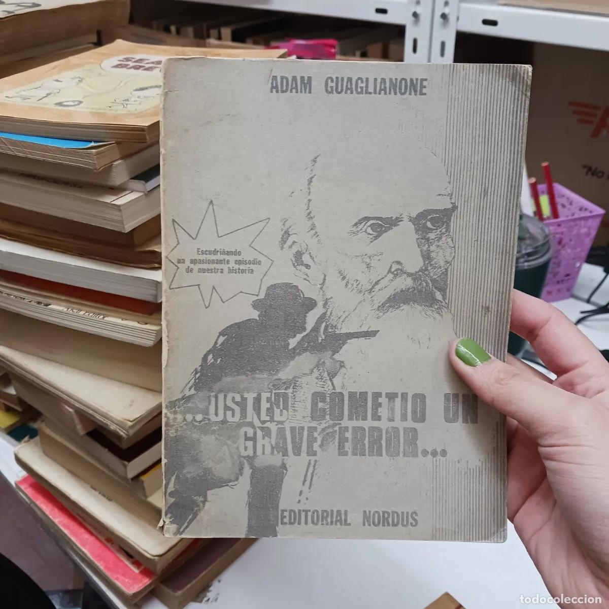 Libros: Usted cometio un grave error (det.) - Adam Guaglianone - Foto 1