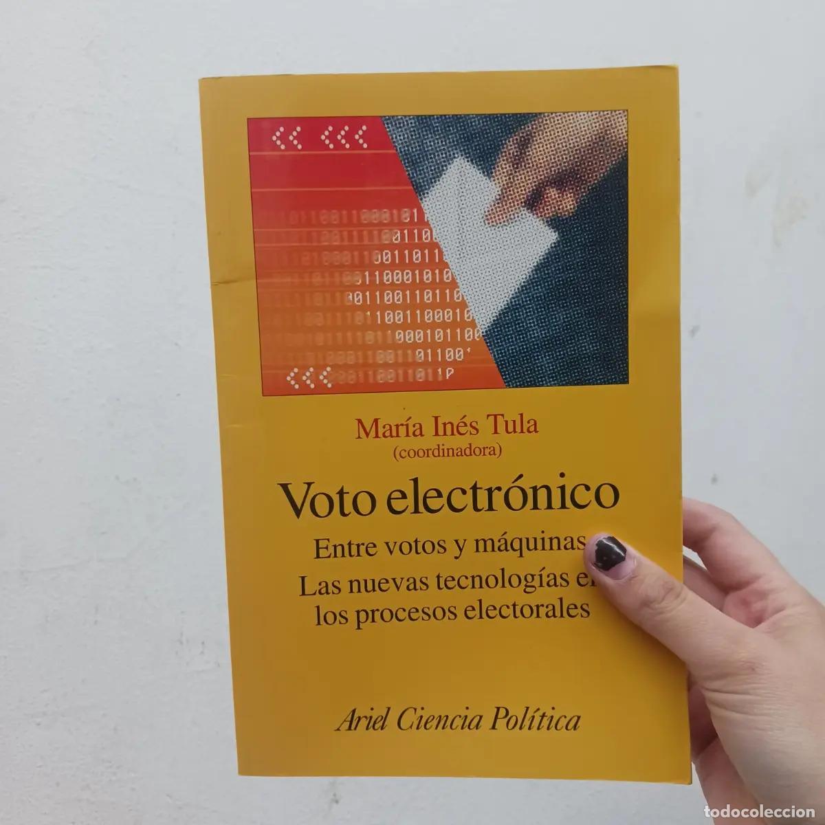Libri di seconda mano: Voto electronico - Maria Ines Tula