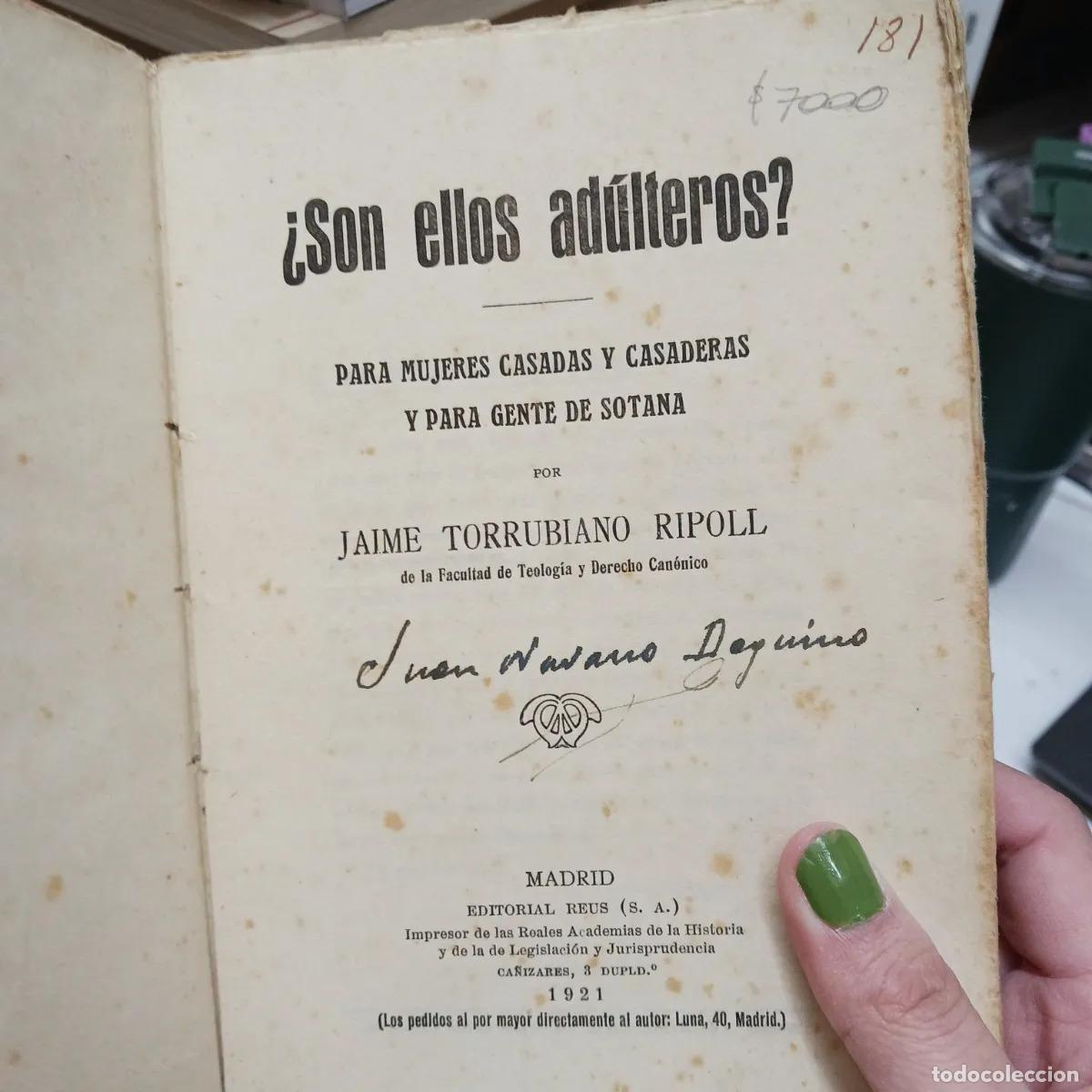 books: &iquest;Son ellos adulteros? (det.) - Jaime Torrubiano Ripoll