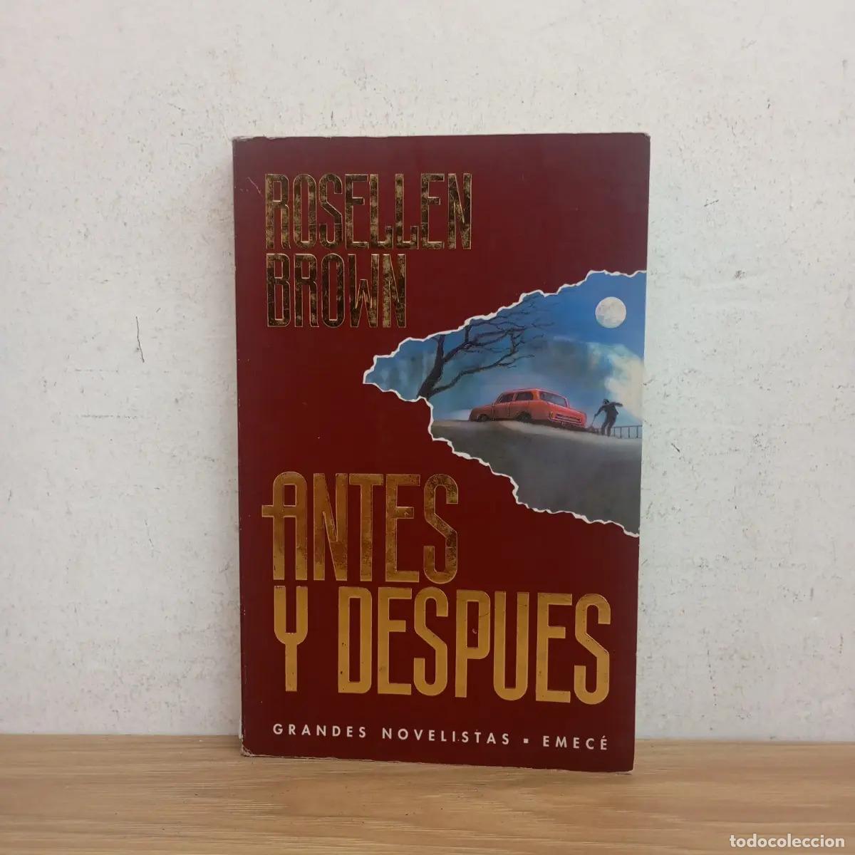 Libros: Antes y despu&eacute;s - Rosellen Brown