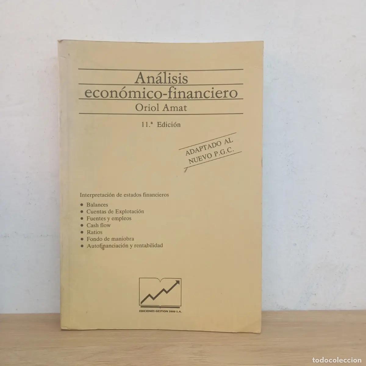 books: An&aacute;lisis econ&oacute;mico-financiero - Oriol Amat