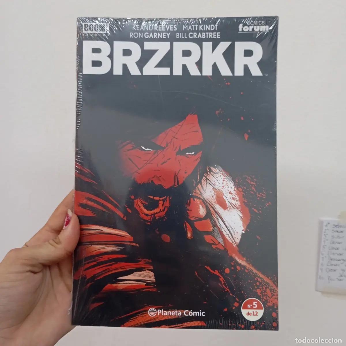 books: BRZRKR - Keanu Reeves, Matt Kindt