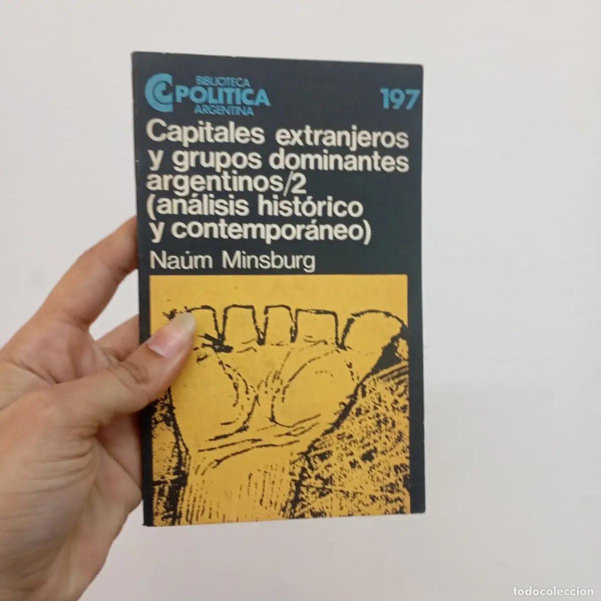 Livros em segunda m&atilde;o: Capitales extranjeros y grupos dominantes argentinos 2 - Na&uacute;m Minsburg