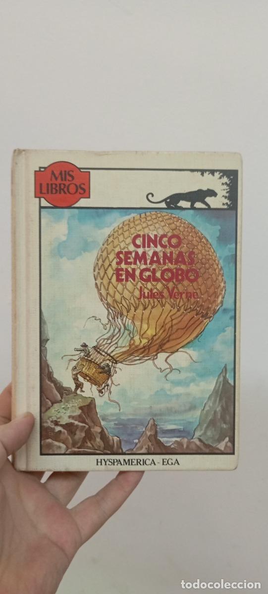Libros: Cinco semanas en globo - Jules Verne - Foto 1