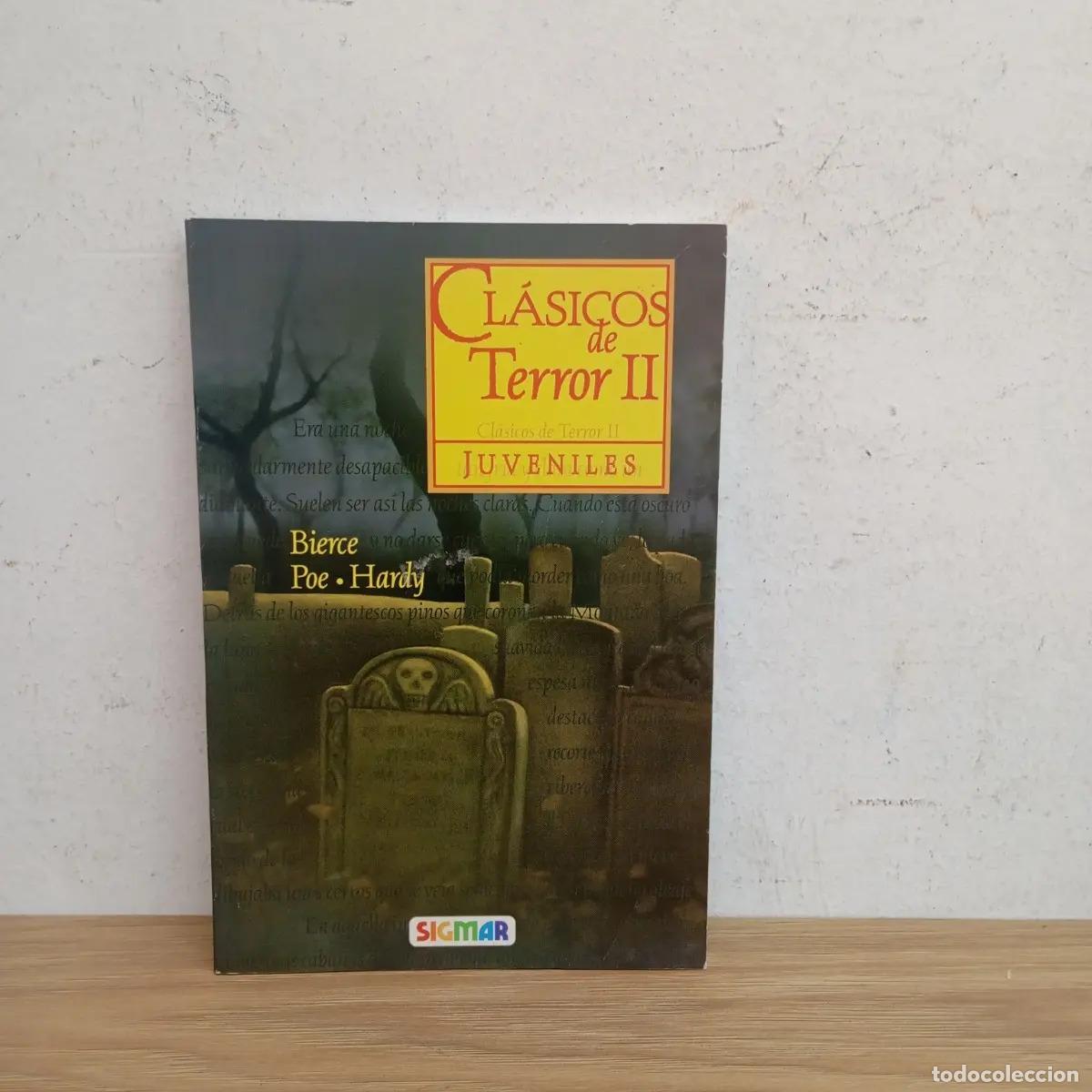 Libros: Cl&aacute;sicos de terror 2 - Bierce, Poe, Hardy - Foto 1