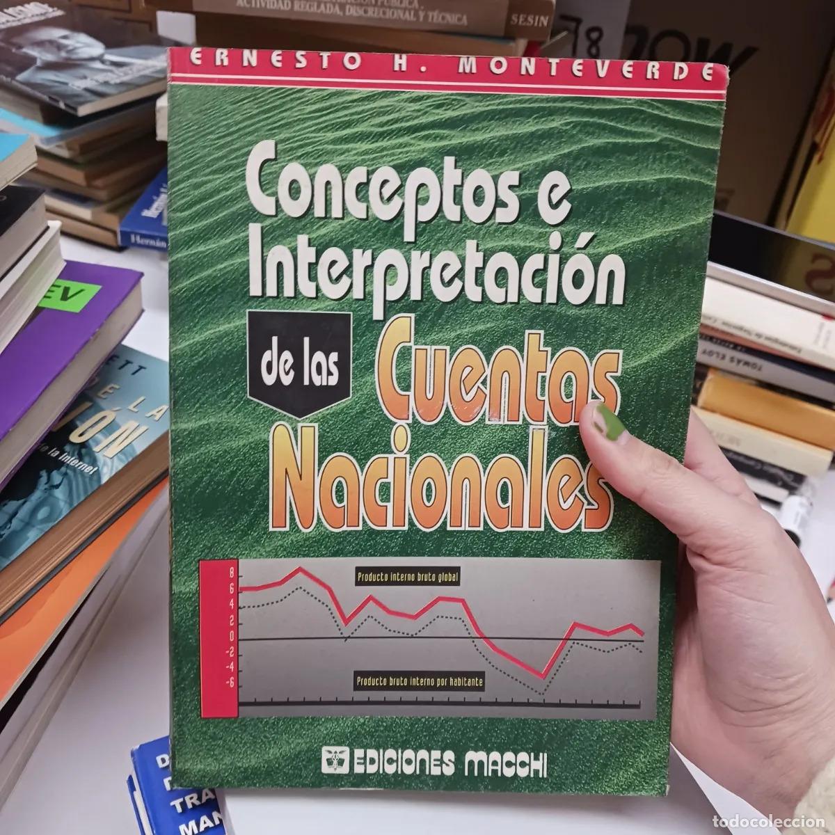 Livros em segunda m&atilde;o: Conceptos e interpretacion de las cuentas nacionales (det.) - Ernesto H. Monteverde