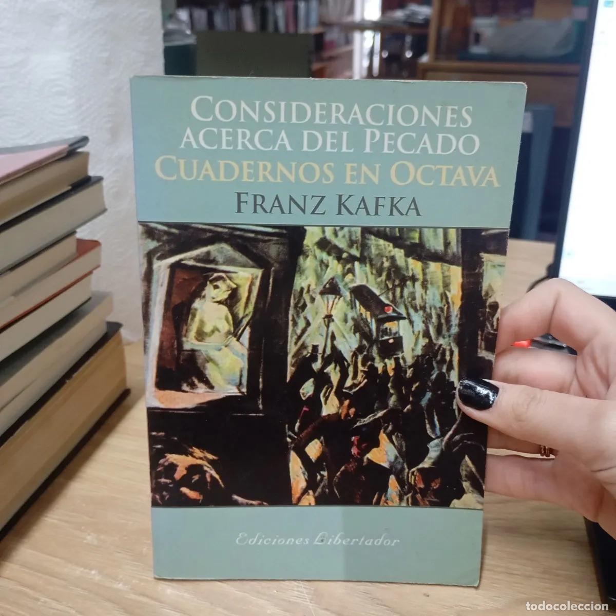 Livros em segunda m&atilde;o: Consideraciones acerca del pecado - Franz Kafka
