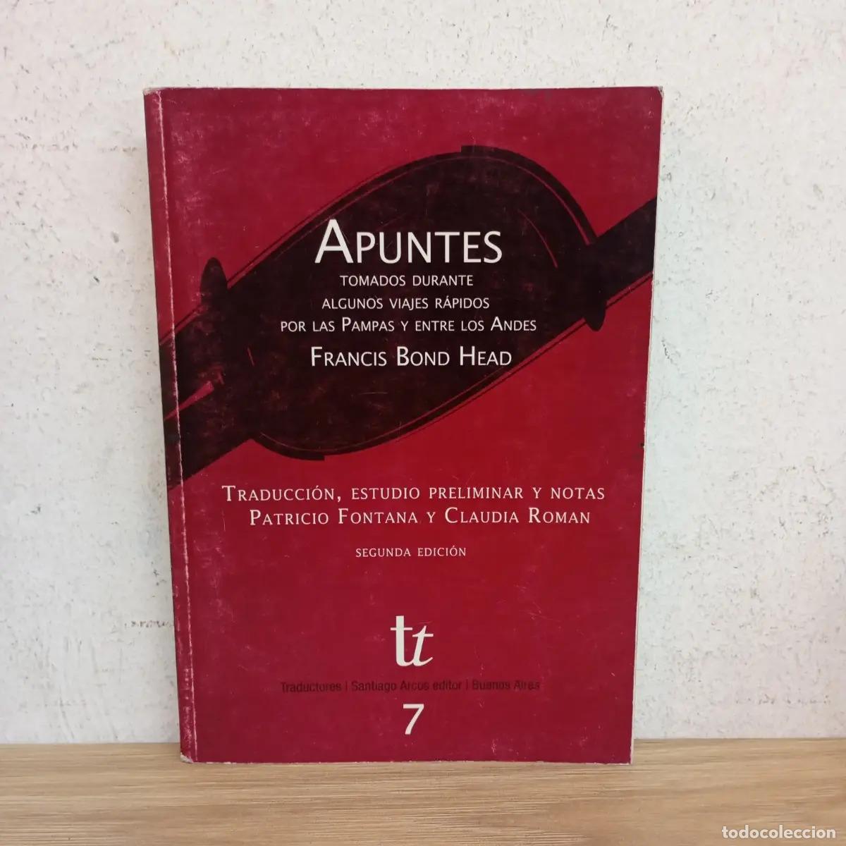 Libros: Apuntes - Francis Bond Head