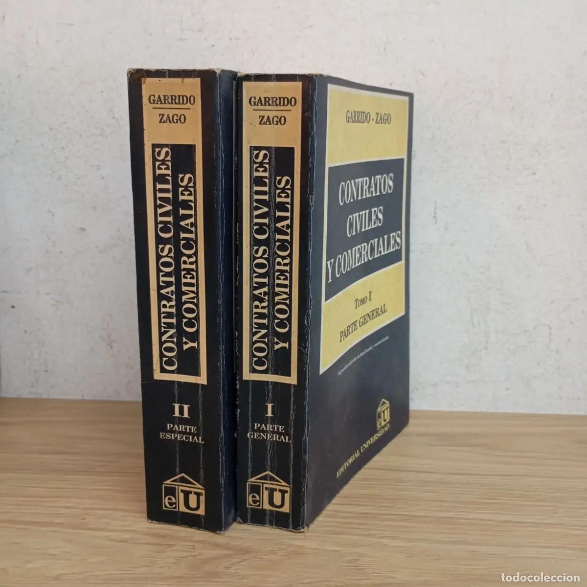 B&uuml;cher: Contratos civiles y comerciales 2 tomos - Garrido Zago