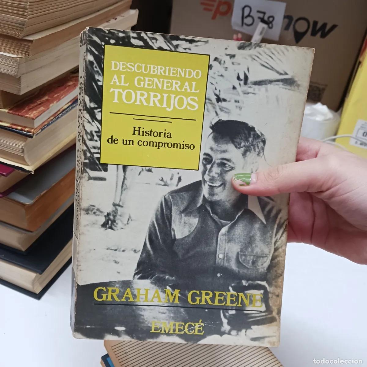 Livros em segunda m&atilde;o: Descubriendo al general Torrijos (det.) - Graham Greene