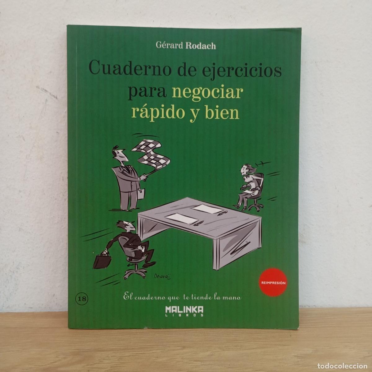 Livres: Cuaderno de ejercicios para negociar r&aacute;pido y bien - G&eacute;rard Rodach