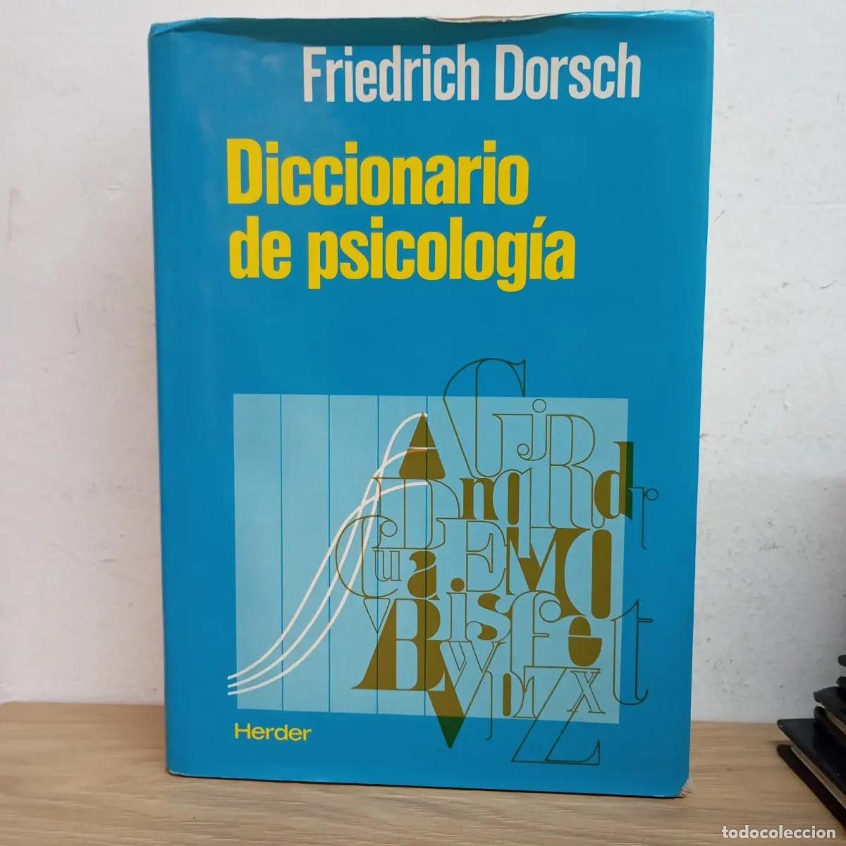 Libros: Diccionario de psicolog&iacute;a - Friedrich Dorsch - Foto 1