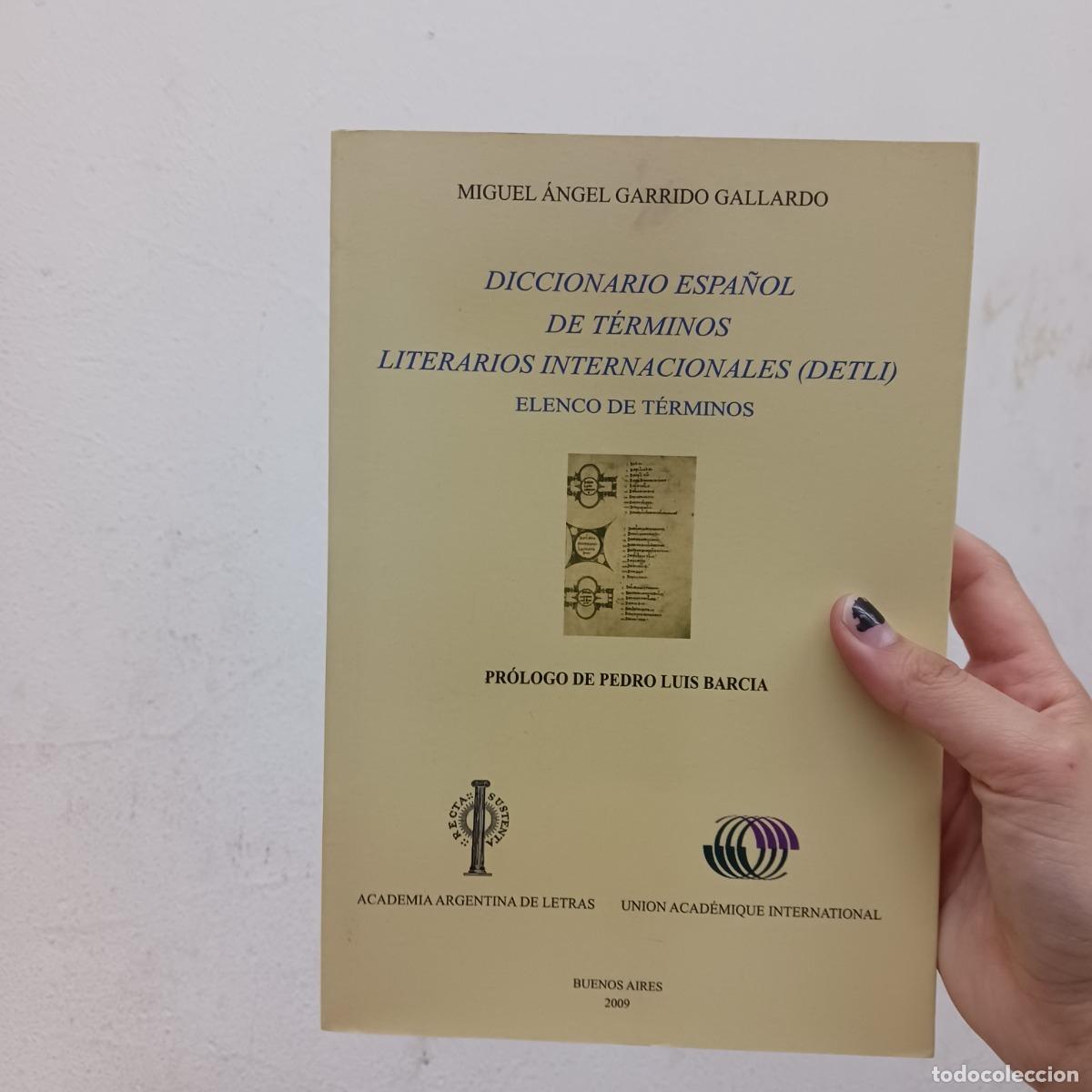 B&uuml;cher: Diccionario espa&ntilde;ol de terminos literarios internacionales - VVAA