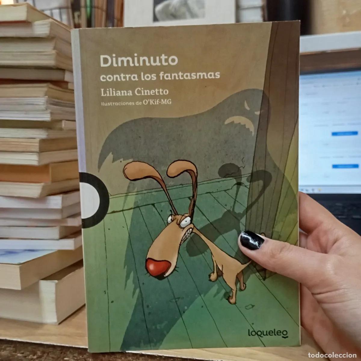 Libros: Diminuto contra los fantasmas - Liliana Cinetto