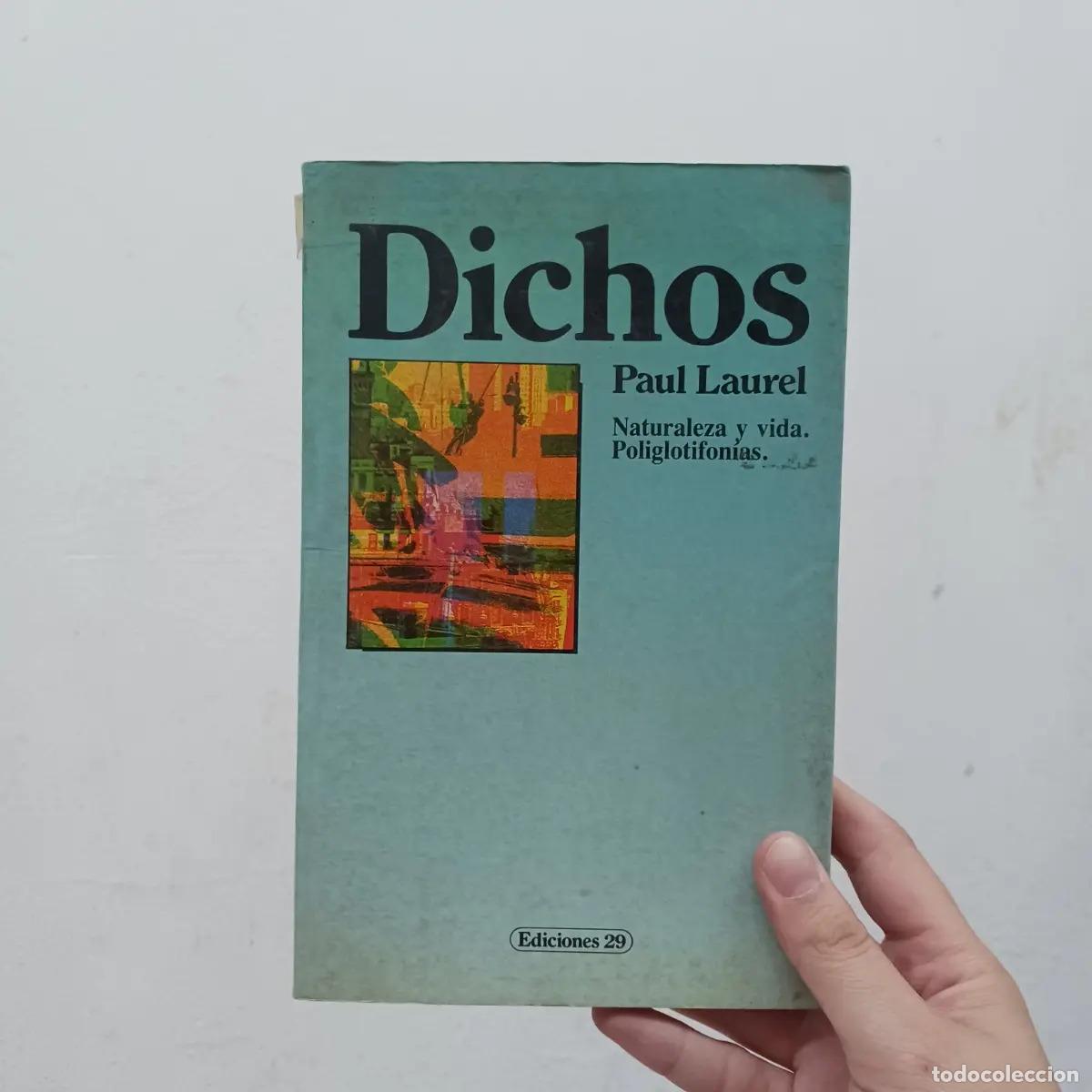books: Dichos - Paul laurel