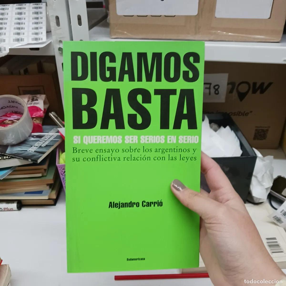 B&uuml;cher: Digamos basta - Alejandro Carrio