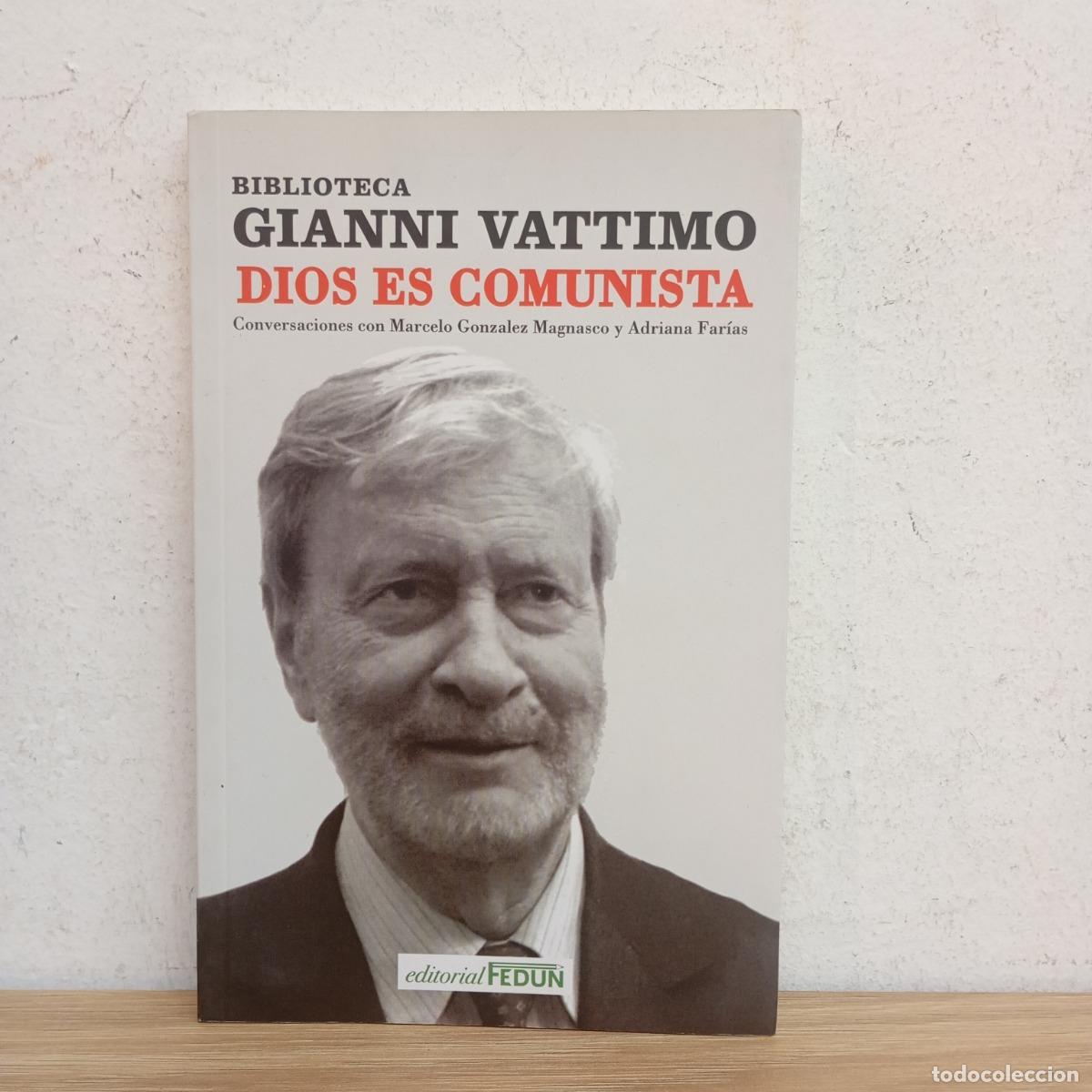 Livros em segunda m&atilde;o: Dios es comunista - Gianni Vattimo